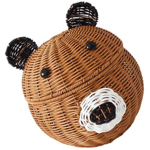 Garneck Bär Babykorb geflochtener Servierkorb Snack-Display-Schüssel Körbe für Regale storage boxes aufbwahrungs-box Körbe zur Aufbewahrung Brotkorb pp Wiederverwendbar Garneck Bär Babykorb geflochtener Servierkorb Snack-Display-Schüssel Körbe für Regale storage boxes aufbwahrungs-box Körbe zur Aufbewahrung Brotkorb pp Wiederverwendbar von Garneck