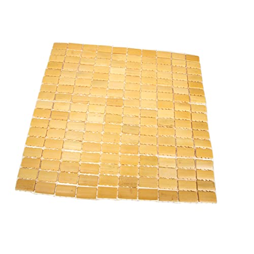 Garneck Bambusmatte rutschfest Natürliches Design Antirutsch Fußmatte für Bad Sauna Eingang Hygienischer Fußabtreter für Badezimmer und Wohnräume Garneck Bambusmatte rutschfest Natürliches Design Antirutsch Fußmatte für Bad Sauna Eingang Hygienischer Fußabtreter für Badezimmer und Wohnräume von Garneck