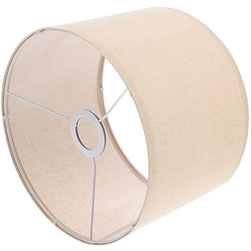 Garneck Beiger Lampenschirm Aus Leinen Für Tisch- Und Stehlampe - Mittlere Trommelgröße 20x20x20 Cm Ideal Als Ersatzschirm Für Pendelleuchten Und in Der Restaurant Und Garneck Beiger Lampenschirm Aus Leinen Für Tisch- Und Stehlampe - Mittlere Trommelgröße 20x20x20 Cm Ideal Als Ersatzschirm Für Pendelleuchten Und in Der Restaurant Und von Garneck