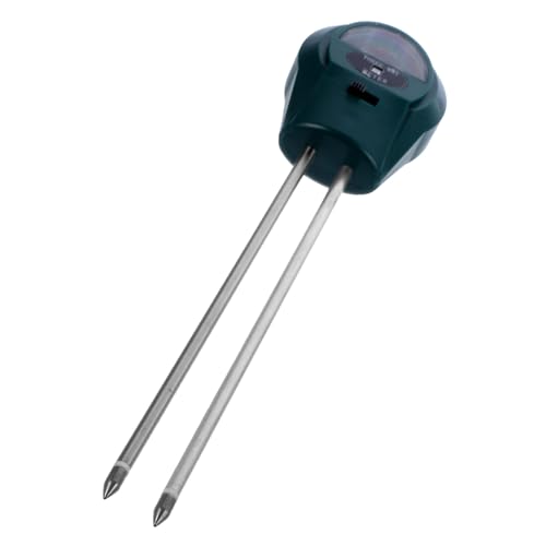 Garneck Bodenfeuchtemessgerät Pflanzen Bodentester mit Ph wert Temperatur Hygrometer Präzises Gartentool für Garten Wiese Landwirtschaft Schneller Feuchtigkeits Bodentest von Garneck