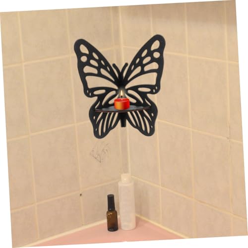 Garneck Boho Wandregal Schmetterling Eckregal aus Holz Kristall Display Wandmontage Vielseitiges Aufbewahrungsregal für Ornamente Schlüssel und Dekoration Geeignet für Wohnzimmer und Garneck Boho Wandregal Schmetterling Eckregal aus Holz Kristall Display Wandmontage Vielseitiges Aufbewahrungsregal für Ornamente Schlüssel und Dekoration Geeignet für Wohnzimmer und von Garneck