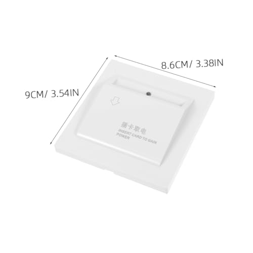 Garneck Card Switch mit Zeitverzögerung Drei Adriges Design Weißes Wandpanel Schlüsselkarten Steuerung für Hotels und Gästehäuser Automatische Stromabschaltung bei Kartenentnahme Garneck Card Switch mit Zeitverzögerung Drei Adriges Design Weißes Wandpanel Schlüsselkarten Steuerung für Hotels und Gästehäuser Automatische Stromabschaltung bei Kartenentnahme von Garneck