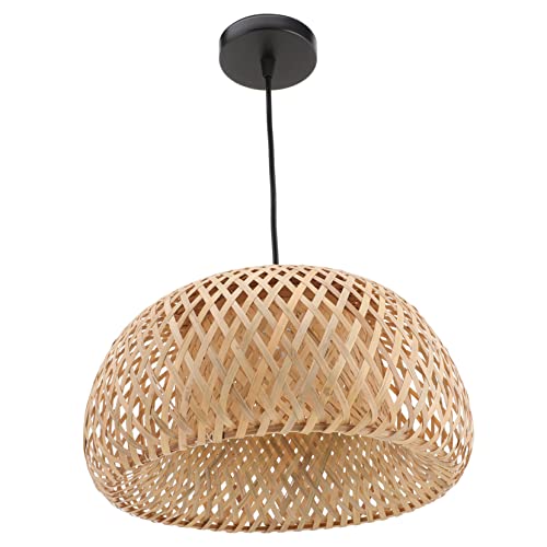 Garneck Deckenleuchte Pendelleuchte Handgewebte Hängeleuchte für Esszimmer und Wohnzimmer Natürliche Rustikales Design Langlebig für Gemütliche Räume mit von Garneck