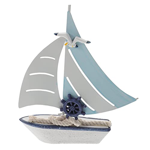 Garneck Segelboot Deko Im Mediterranen Stil Handgefertigtes Holzschiff Ornament Für Wohn Und Büroschreibtische Zur Verschönerung Von Tisch Und Garneck Segelboot Deko Im Mediterranen Stil Handgefertigtes Holzschiff Ornament Für Wohn Und Büroschreibtische Zur Verschönerung Von Tisch Und von Garneck