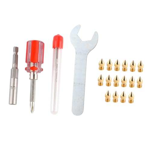 Garneck Drucker Düsen Reinigungsnadeln Messing Düsen Cleaner Zubehör für Extruder Filament Verstopfungsbehebung Einfache Installation Verschiedene von Garneck
