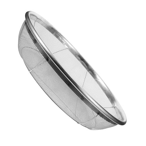 Garneck Edelstahl Bodensieb Gartensieb mit Maschenweite Rundes Sieb für Erde Steine Sand und Kompost Leichtes Gartentool für Präzise Bodensiebung und Gartenarbeit Garneck Edelstahl Bodensieb Gartensieb mit Maschenweite Rundes Sieb für Erde Steine Sand und Kompost Leichtes Gartentool für Präzise Bodensiebung und Gartenarbeit von Garneck