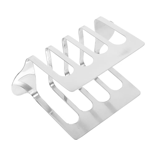 Garneck Edelstahl Brothalter mit Griff Scheiben Toastständer Praktisches Abkühlgestell für Brot Muffins Bagels Elegantes Design für Küche und Restaurant Garneck Edelstahl Brothalter mit Griff Scheiben Toastständer Praktisches Abkühlgestell für Brot Muffins Bagels Elegantes Design für Küche und Restaurant von Garneck