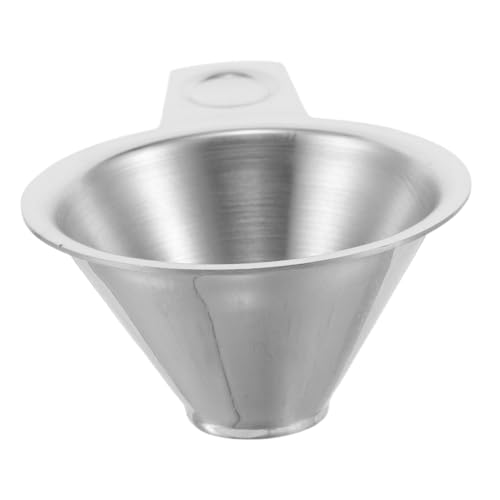 Garneck Edelstahl Einmachtrichter mit Breiter Öffnung Langlebiger Küchenfülltrichter für Gewürze und Einmachgläser Spülmaschinenfest Modernes Design für Einfache Reinigung und von Garneck