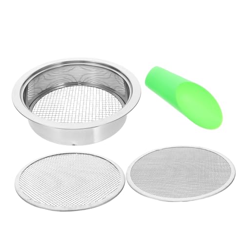 Garneck Edelstahl Gartensieb mit Maschenweiten und Praktischer Schaufel Robustes Bodensieb zur Gartenerde Kompostfiltration für Sand Steine und Schmutz für Gartenarbeit Zuhause Garneck Edelstahl Gartensieb mit Maschenweiten und Praktischer Schaufel Robustes Bodensieb zur Gartenerde Kompostfiltration für Sand Steine und Schmutz für Gartenarbeit Zuhause von Garneck