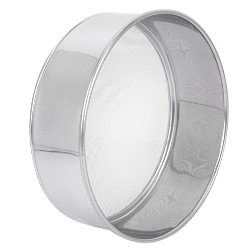 Garneck Gartenzubehör Rundes Bodensieb Edelstahl-maschensieb Feines Gartensieb Für Erde 15cm Durchmesser Sieb Garneck Gartenzubehör Rundes Bodensieb Edelstahl-maschensieb Feines Gartensieb Für Erde 15cm Durchmesser Sieb von Garneck