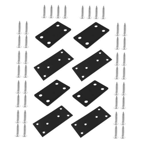 Garneck Edelstahl Verbindungsecken mit Schrauben Gerade Flachwinkel für Möbel Ablagen Schränke Stabile Metallverbinder für Holz Metallplatten Einfache Montage Vielseitige Reparaturwinkel Garneck Edelstahl Verbindungsecken mit Schrauben Gerade Flachwinkel für Möbel Ablagen Schränke Stabile Metallverbinder für Holz Metallplatten Einfache Montage Vielseitige Reparaturwinkel von Garneck
