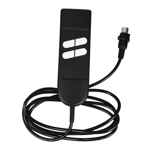 Garneck Elektrische Sofa Handsteuerung Tasten Liftstuhl Fernbedienung Ersatz mit Geradem Stecker Robust Platzsparend Einfach Bedienbar Kompatibel für Elektrische Relaxsessel und von Garneck