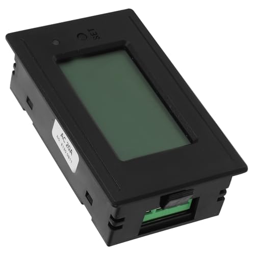 Garneck Energie messgerät Stromverbrauchsmesser mit LCD Anzeige Präzise Spannungs Strommessung Geeignet für Haushaltsgeräte und Energiemonitoring zu Hause von Garneck