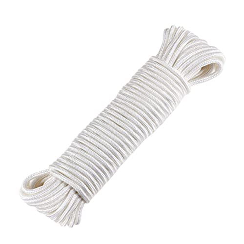 Garneck Fahnenseil 6mm x 15-5m – UV-beständiges Wetterfestes Nylonseil Für Fahnenmast Gartenmöbel Sonnensegel Camping Und Multifunktionale Anwendungen Garneck Fahnenseil 6mm x 15-5m – UV-beständiges Wetterfestes Nylonseil Für Fahnenmast Gartenmöbel Sonnensegel Camping Und Multifunktionale Anwendungen von Garneck