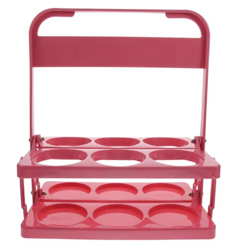 Garneck Faltbarer Tragbarer Bierflaschenhalter Flaschen Bierkorb in Robuster Getränketräger für Outdoor Picknick und Party Praktisch und Langlebig für Bar Zuhause und Grillveranstaltungen von Garneck