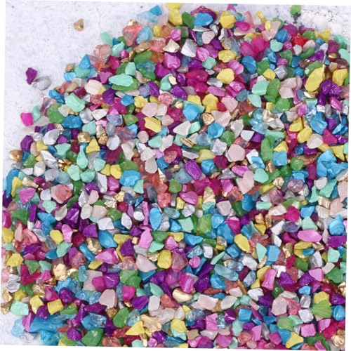 Garneck Farben Glasgravel Bunte Glassteine DIY Basteln Schmuckherstellung Dekorative für Vasen Pflanzen Aquarium und Handwerksprojekte Garneck Farben Glasgravel Bunte Glassteine DIY Basteln Schmuckherstellung Dekorative für Vasen Pflanzen Aquarium und Handwerksprojekte von Garneck