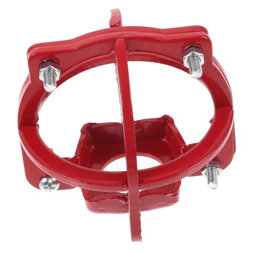 Garneck Feuerlöscher Sprinklerkopf Schutzabdeckung Robuster Sprinklerkopf Schutzkäfig Hochsichtbare Rote Sprinkler Kopfabdeckung für Decke Innenbereich Einfache Installation von Garneck