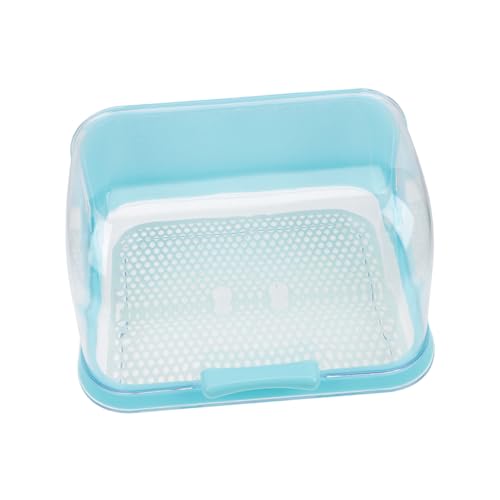 Garneck Flaschen und Utensilien Aufbewahrungsbox mit Transparentem Deckel Stabiler Flaschentrockenständer und Vielseitiger Brotvorratsbehälter in Blau Sicherer Stauraum für Milchflaschen Garneck Flaschen und Utensilien Aufbewahrungsbox mit Transparentem Deckel Stabiler Flaschentrockenständer und Vielseitiger Brotvorratsbehälter in Blau Sicherer Stauraum für Milchflaschen von Garneck