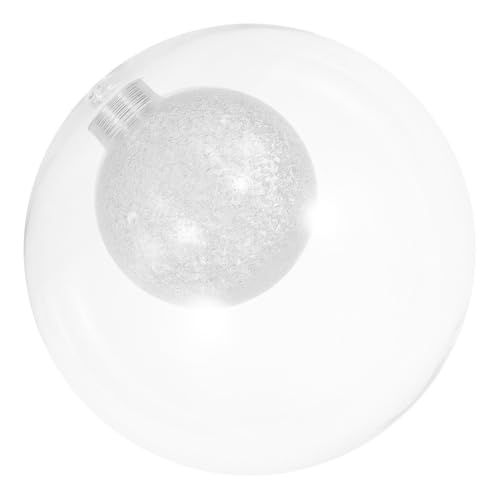 Garneck Glas Lampenschirm Rundes Lichtglobus Transparenter Doppelglas Lampenschirm mit Schraubsockel Schonender Lichtdiffusor für Wohnzimmer Deckenleuchte Garneck Glas Lampenschirm Rundes Lichtglobus Transparenter Doppelglas Lampenschirm mit Schraubsockel Schonender Lichtdiffusor für Wohnzimmer Deckenleuchte von Garneck