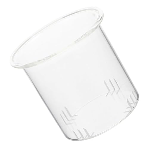 Garneck Glas teefilter Ersatz für Teekanne Abnehmbarer Teesieb aus Robustem Glas Feinporiges Sieb für Losen Tee Langlebiger Teeblatt infuser Spülmaschinenfest und Rostfrei von Garneck