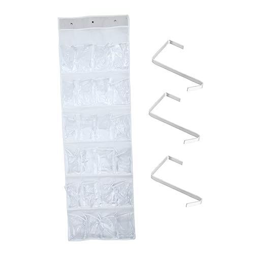 Garneck Hängende Aufbewahrungstasche für Schuhe Haken Multifunktionale Organizer Tasche für Schrank Weiß Strapazierfähiges Material für Wände und Kleiderstangen Platzsparend und Praktisch Garneck Hängende Aufbewahrungstasche für Schuhe Haken Multifunktionale Organizer Tasche für Schrank Weiß Strapazierfähiges Material für Wände und Kleiderstangen Platzsparend und Praktisch von Garneck