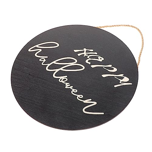 Garneck Halloween Holz Türschild mit Aufhänger Kreative Front Door Sign Deko aus Langlebigem Holz und Seil Gruselige Haustürdekoration für Halloween Party und Zuhause Geeignet für Innen Garneck Halloween Holz Türschild mit Aufhänger Kreative Front Door Sign Deko aus Langlebigem Holz und Seil Gruselige Haustürdekoration für Halloween Party und Zuhause Geeignet für Innen von Garneck