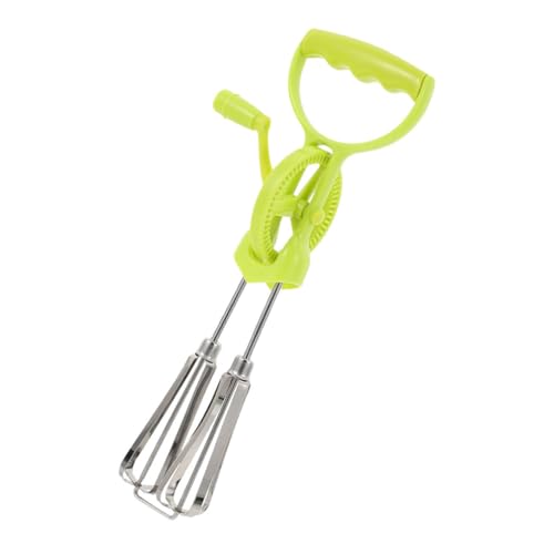 Garneck Handkurbel Eierschläger mit Kunststoffgriff Edelstahl Handmixer für Eiweiß Butter Sahne Vielseitiger Manueller Küchenmixer Robustes Handrührgerät für Backen und Kochen Garneck Handkurbel Eierschläger mit Kunststoffgriff Edelstahl Handmixer für Eiweiß Butter Sahne Vielseitiger Manueller Küchenmixer Robustes Handrührgerät für Backen und Kochen von Garneck