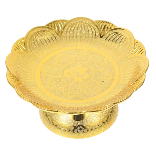 Garneck Hohe Lotus Obstschale Stilvolles Opfertablett Für Snacks Und Früchte Für Religiöse Zeremonien Und Familienopfer Mit Sicherem Randdesign Für Garneck Hohe Lotus Obstschale Stilvolles Opfertablett Für Snacks Und Früchte Für Religiöse Zeremonien Und Familienopfer Mit Sicherem Randdesign Für von Garneck