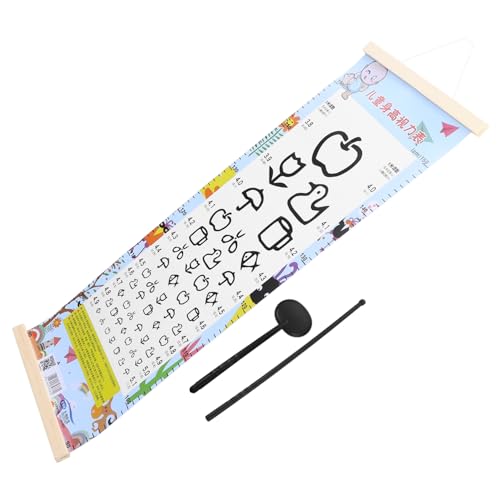 Garneck Holzrahmen Sehtest Tafel für Erwachsene Wanddiagramm zur Sichtprüfung für Zuhause und Schule Hochwertiger Visueller Testchart Garneck Holzrahmen Sehtest Tafel für Erwachsene Wanddiagramm zur Sichtprüfung für Zuhause und Schule Hochwertiger Visueller Testchart von Garneck