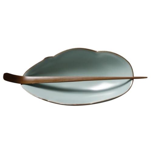 Garneck Household Tea Scoop Cyan Creative Two Piece Tea Tool Accessories Smooth Surface Natural Retro Design Praktisch für Teezubereitung und Genuss Garneck Household Tea Scoop Cyan Creative Two Piece Tea Tool Accessories Smooth Surface Natural Retro Design Praktisch für Teezubereitung und Genuss von Garneck