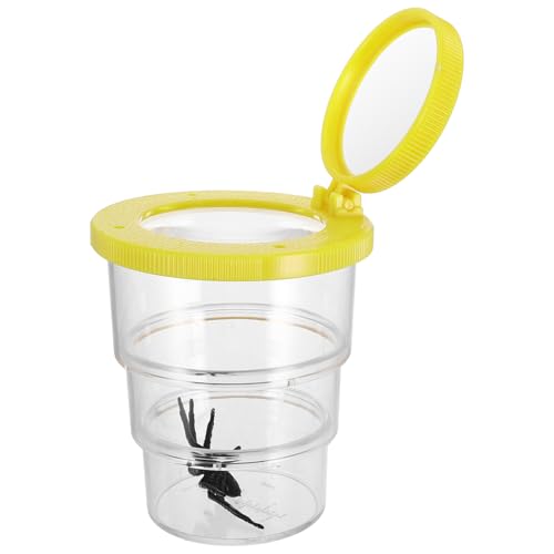 Garneck Insekten Beobachtungsbecher mit Lupe Gelber Insektenbeobachter für Naturerkundung Wissenschaftliches Lernspielzeug für Geduld und Entdeckungsfreude für Junge Garneck Insekten Beobachtungsbecher mit Lupe Gelber Insektenbeobachter für Naturerkundung Wissenschaftliches Lernspielzeug für Geduld und Entdeckungsfreude für Junge von Garneck