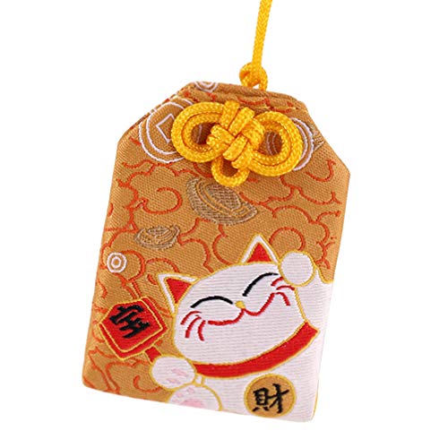Garneck Japanischen Omamori Reichtum Gute Luck Charms Schrein Glück Amulett für Liebe Bildung Reichtum Gesundheit Gelb Garneck Japanischen Omamori Reichtum Gute Luck Charms Schrein Glück Amulett für Liebe Bildung Reichtum Gesundheit Gelb von Garneck
