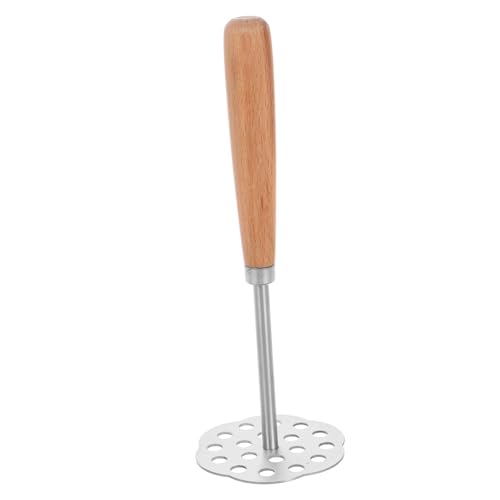 Garneck Kartoffelstampfer mit Holzgriff Küchengerät für Babybrei Gemüse und Obst Rutschfest Einfach zu Reinigen Langlebig und Vielseitig für Avocado Knoblauch und Kartoffeln Garneck Kartoffelstampfer mit Holzgriff Küchengerät für Babybrei Gemüse und Obst Rutschfest Einfach zu Reinigen Langlebig und Vielseitig für Avocado Knoblauch und Kartoffeln von Garneck