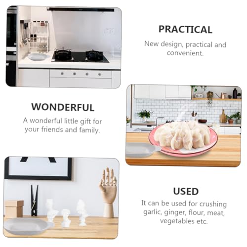 Garneck Keramik Knoblauchpresse Manuell Leicht zu Reinigen Multifunktionaler Knoblauchstampfer Küchenhelfer Ergonomisch Tragbar Praktisch für Knoblauch Ingwer Zerkleinerer Garneck Keramik Knoblauchpresse Manuell Leicht zu Reinigen Multifunktionaler Knoblauchstampfer Küchenhelfer Ergonomisch Tragbar Praktisch für Knoblauch Ingwer Zerkleinerer von Garneck