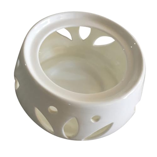 Garneck Keramik Stövchen Teekannenwärmer mit Kerzenhalter und Alkoholbrenner Hitzebeständig Leicht und Tragbar Geeignet für Teekannen und Vielseitige Töpfe Garneck Keramik Stövchen Teekannenwärmer mit Kerzenhalter und Alkoholbrenner Hitzebeständig Leicht und Tragbar Geeignet für Teekannen und Vielseitige Töpfe von Garneck