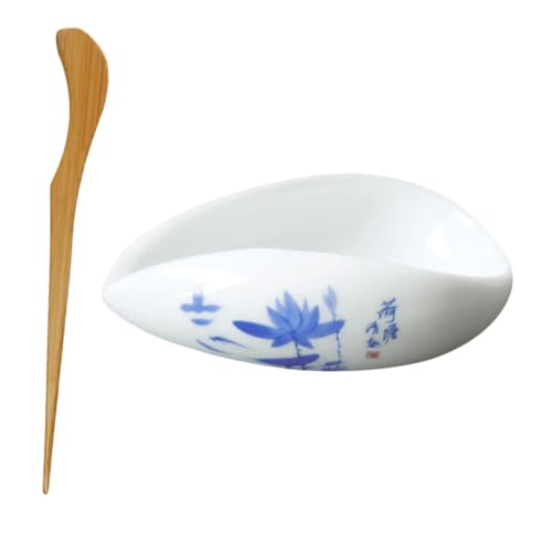 Garneck Keramik Teegefäß Teeteller Teiliges mit Loser Teeschaufel Langlebig Handlich Geruchsneutral Spülmaschinenfest für Kaffee und Teebohnen Präsentation Garneck Keramik Teegefäß Teeteller Teiliges mit Loser Teeschaufel Langlebig Handlich Geruchsneutral Spülmaschinenfest für Kaffee und Teebohnen Präsentation von Garneck