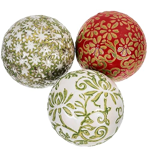 Garneck 3stücke Schwimmende Keramikbälle Dekorative Wasserpoolkugeln Zufällige Farben Für Teich Aquarium Und Garten Home Decor von Garneck