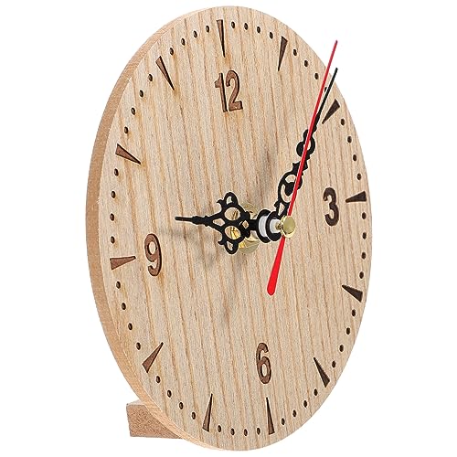 Garneck Retro-wanduhr Aus Holz Geräuschlos Nicht Tickend Batteriebetrieben Für Die Inneneinrichtung von Garneck