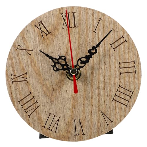 Garneck Vintage Runde Wanduhr Aus Holz Geräuschlos Und Batteriebetrieben Kreative Europäische Dekoration Für Wohnzimmer Und Schlafzimmer Ohne Tickgeräusche Nicht Enthaltene Batterie Garneck Vintage Runde Wanduhr Aus Holz Geräuschlos Und Batteriebetrieben Kreative Europäische Dekoration Für Wohnzimmer Und Schlafzimmer Ohne Tickgeräusche Nicht Enthaltene Batterie von Garneck