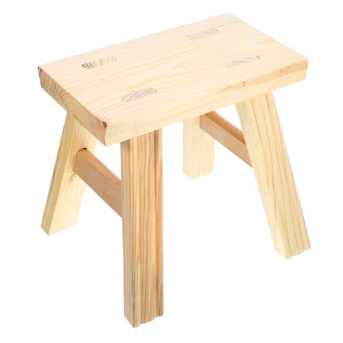 Garneck Kleiner Stabiler Holzschemel rutschfest Multifunktional als Schuhwechsel Sitzhocker für Erwachsene Kompakt Leicht und Robust für Zuhause und Schlafzimmer Garneck Kleiner Stabiler Holzschemel rutschfest Multifunktional als Schuhwechsel Sitzhocker für Erwachsene Kompakt Leicht und Robust für Zuhause und Schlafzimmer von Garneck