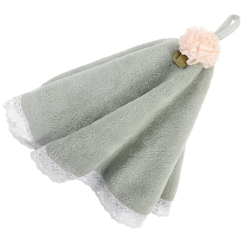 Garneck Korallfleece Rundes Küchentuch mit Aufhängung Kleine Saugfähige Handtücher Wasserabsorbierend Schnell Trocknend Strapazierfähig Waschbar für Haushalt und Küche Grün Garneck Korallfleece Rundes Küchentuch mit Aufhängung Kleine Saugfähige Handtücher Wasserabsorbierend Schnell Trocknend Strapazierfähig Waschbar für Haushalt und Küche Grün von Garneck
