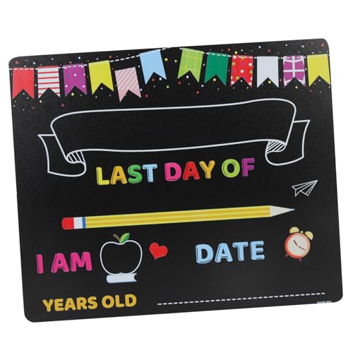 Garneck Kreidetafel Doppelseitig Schulanfang Tafel mit Glatter Kante Leicht Tragbar Praktische Schulbedarf für Foto und Notizen Back-to-school Saison Garneck Kreidetafel Doppelseitig Schulanfang Tafel mit Glatter Kante Leicht Tragbar Praktische Schulbedarf für Foto und Notizen Back-to-school Saison von Garneck