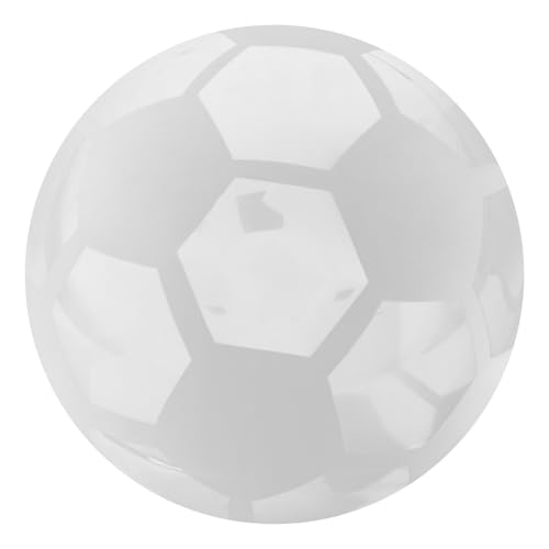 Garneck Kristall Fußball Ornament Transparent Schreibtisch Dekoration Kristall Handwerk Klare Fußball Figur Modernes Design Kompakte für Büro und Zuhause von Garneck