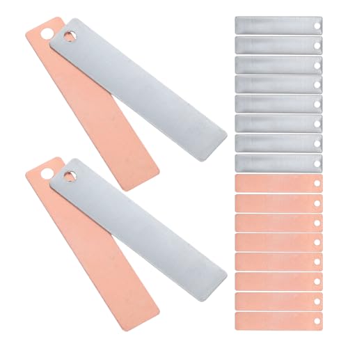 Garneck Kupfer Metallelektrodenplatten für DIY Obstbatterie Wissenschaftliches Experiment Lernmaterialien Langlebig und Formstabil von Garneck