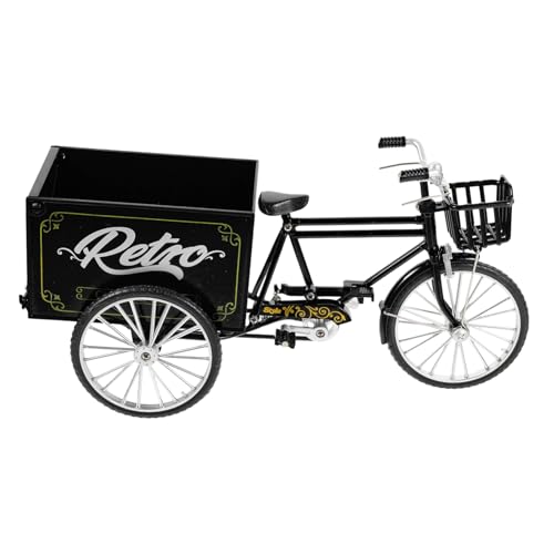 Garneck Legierung Retro Tricycle Ornament mit Beweglichen Dekoratives Sammlerstück für Zuhause und Büro Geschenkidee für Erwachsene von Garneck