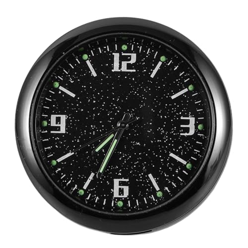 Garneck Leuchtende Mini Auto Uhr Quarzuhr aus Zinklegierung Kompakte Runde Armaturenbrett Uhr für Lkw und Pkw Einfache Installation Ablesbar bei Nacht Garneck Leuchtende Mini Auto Uhr Quarzuhr aus Zinklegierung Kompakte Runde Armaturenbrett Uhr für Lkw und Pkw Einfache Installation Ablesbar bei Nacht von Garneck