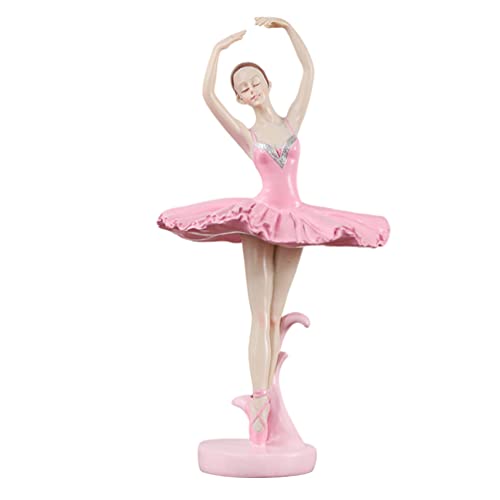 Garneck Mädchen Figur Balletttänzerin Statue tanzendes Mädchen Figur Kunstskulptur rosa Miniatur Harz Heimdekoration Schreibtisch Ornament Statuette Geschenk für Schreibtisch Bücherregal Garneck Mädchen Figur Balletttänzerin Statue tanzendes Mädchen Figur Kunstskulptur rosa Miniatur Harz Heimdekoration Schreibtisch Ornament Statuette Geschenk für Schreibtisch Bücherregal von Garneck