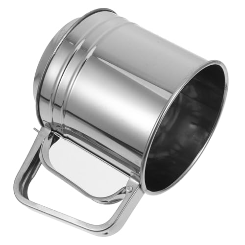 Garneck Mehlsieb Mehlstreuer Lebensmittelsieb Backsieb Panieren Shaker Zuckerstreuer Kleiner Sifter Großes Sieb Staubwedel Saftsieb Reissieb Teesieb Blumensieb Silber Rostfreier Stahl Garneck Mehlsieb Mehlstreuer Lebensmittelsieb Backsieb Panieren Shaker Zuckerstreuer Kleiner Sifter Großes Sieb Staubwedel Saftsieb Reissieb Teesieb Blumensieb Silber Rostfreier Stahl von Garneck