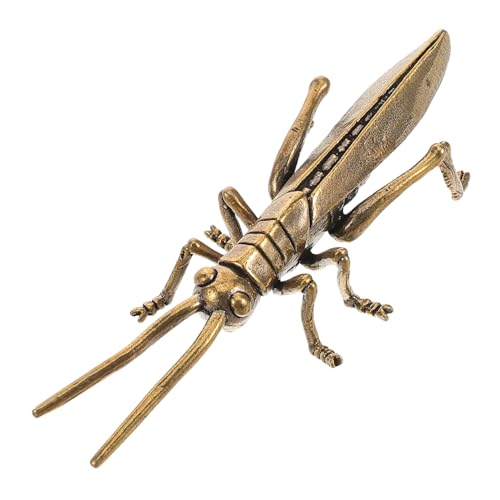 Garneck Messing Vintage Gartendeko Retro Figur Sammlerstück Gartenornament für Außenbereich Zeitloses Design Detaillierte Handwerkskunst von Garneck