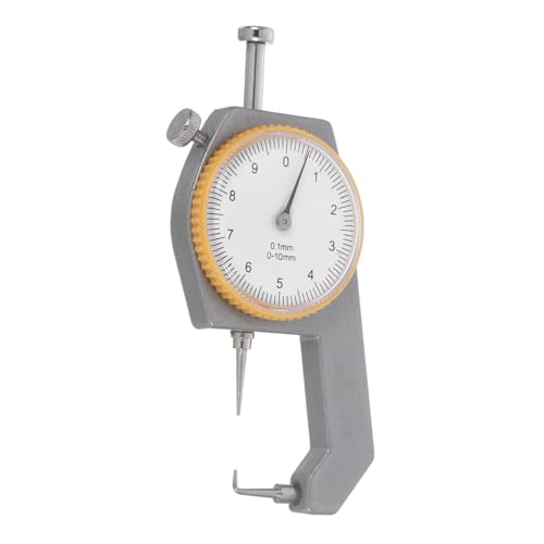 Garneck Metall-dickenmessgerät Präzisions-dickenlehre für Stahlblech Lackdickenmessgerät Handliches Messwerkzeug für Schweißarbeiten Bau und Rohrmessung von Garneck